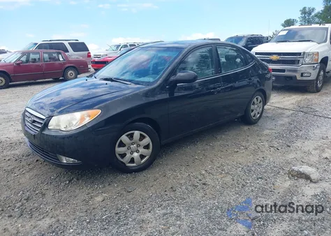 2009 Hyundai Elantra Gls из США, поврежденный, VIN KMHDU46D89U604338